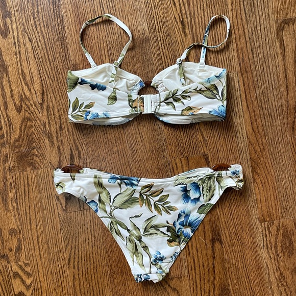 ZIMMERMANN | Aliane Ring Bandeau Bikini Set, Size 2 (Medium 6-8) - Picture 5 of 10